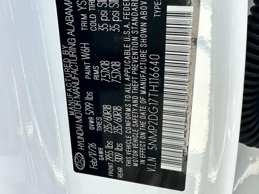 New 2026 White Hyundai SEL image 30