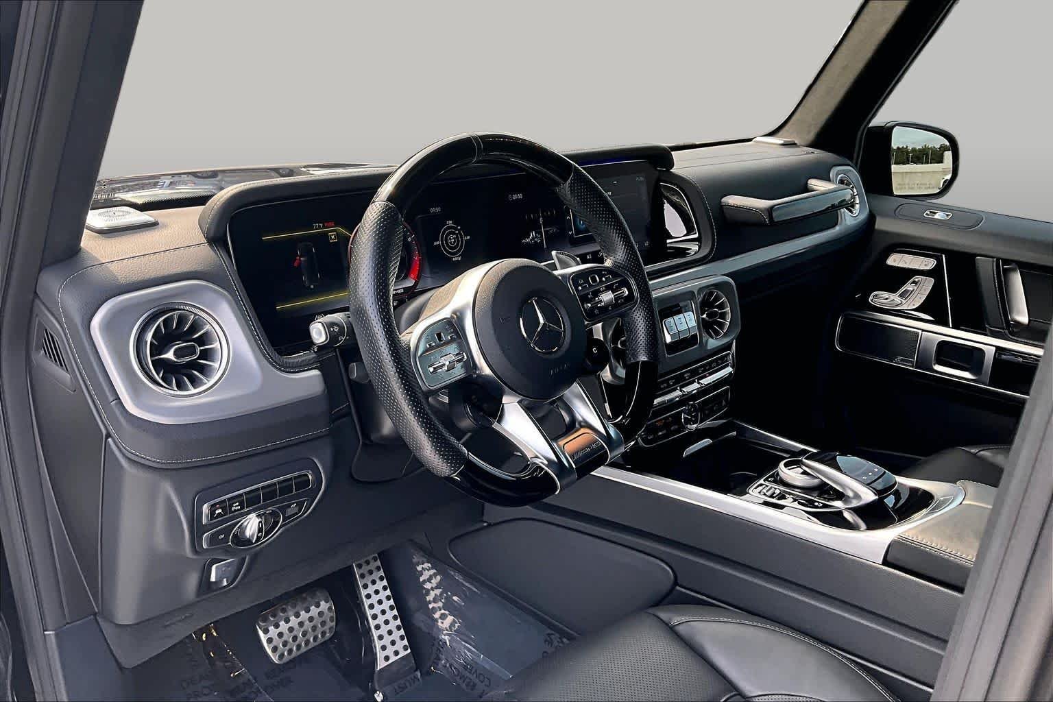 Used 2021 designo Platinum Black Metallic Mercedes-Benz AMG® G 63 image 17