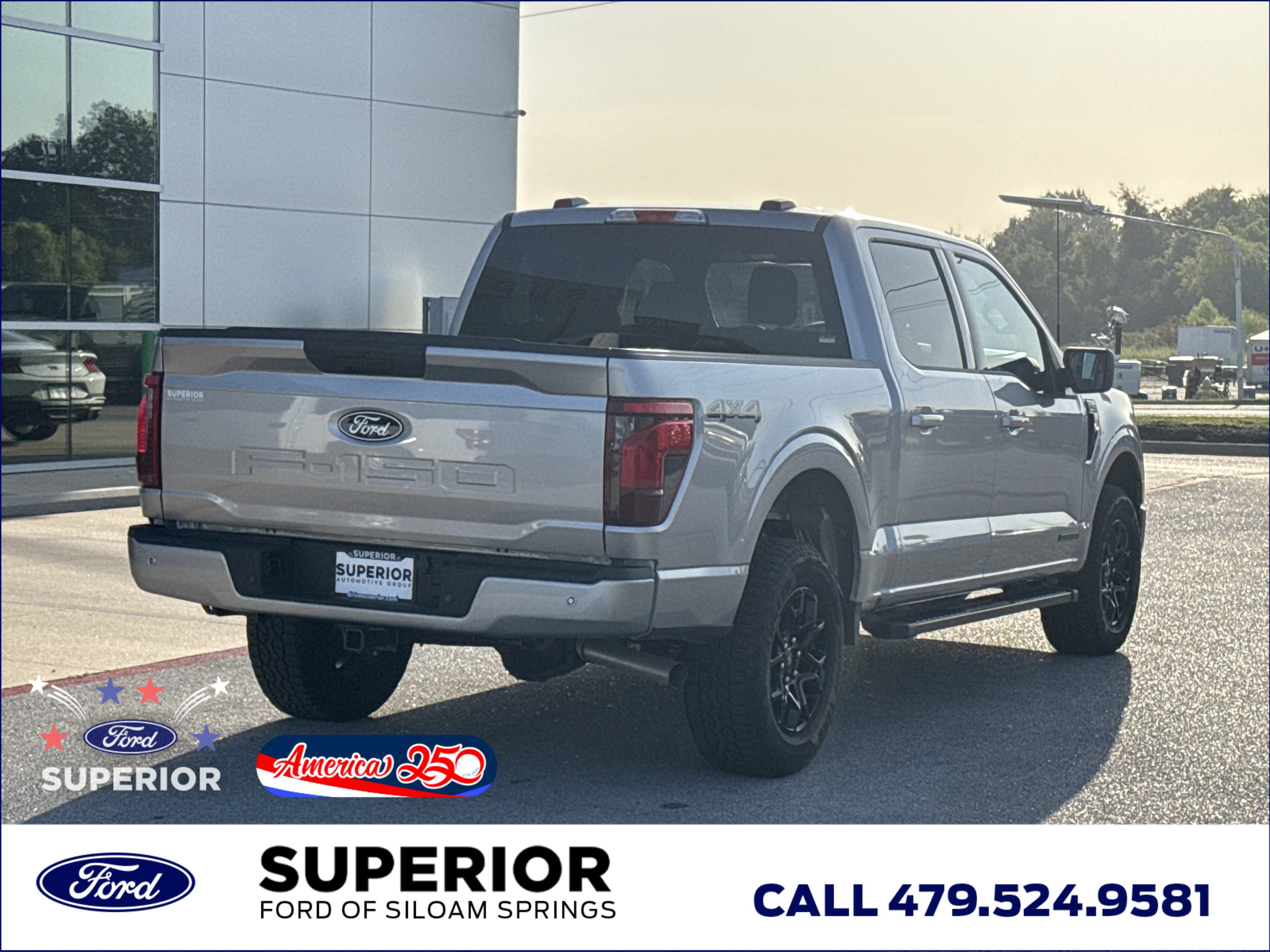 New 2026 Iconic Silver Metallic Ford XLT 4WD image 3
