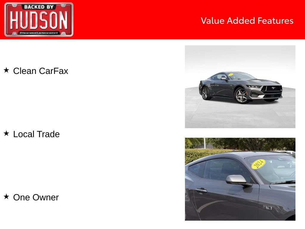 Used 2024 Gray Ford GT Premium image 3