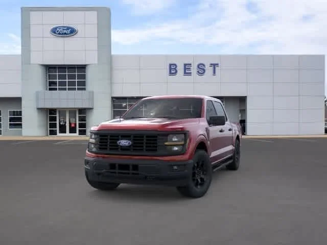New 2025 Rapid Red Metallic Tinted Clearcoat Ford STX image 2