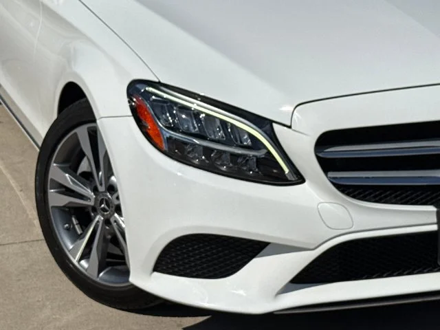 Used 2021 Polar White Mercedes-Benz C 300 image 2