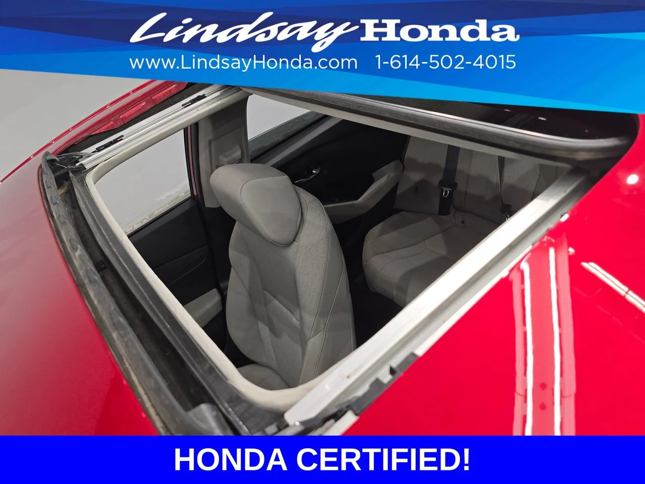 Certified Used 2024 Radiant Red Metallic Honda EX image 22