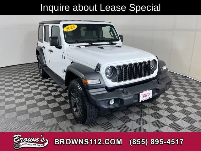 Used 2026 White Jeep Sport S image 1