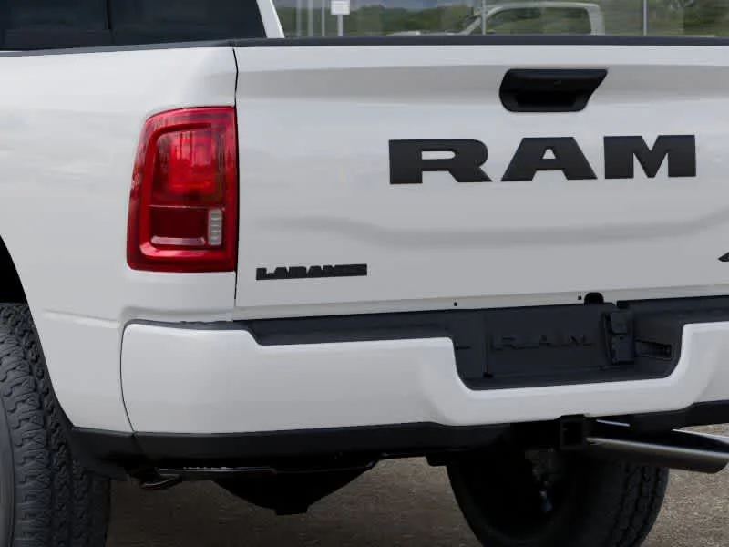 New 2026 Bright White Clear-Coat Exterior Paint RAM Laramie image 13
