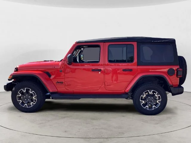 New 2026 Red Clearcoat Jeep 4-DOOR SAHARA image 2