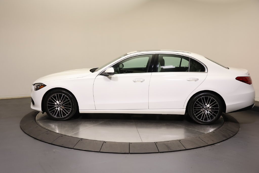 Certified Used 2023 Polar White Mercedes-Benz C 300 image 2
