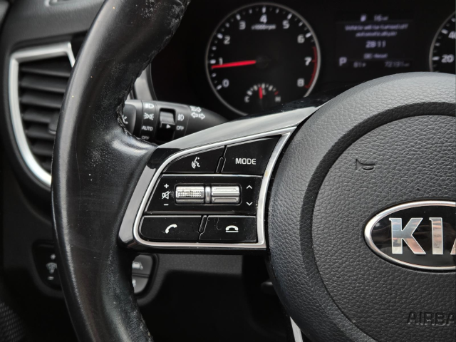 Used 2021 Black Kia EX image 24