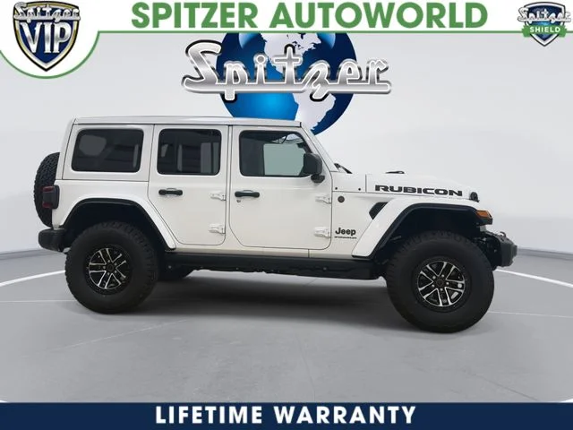 New 2026 Bright White Clear-Coat Exterior Paint Jeep Rubicon X image 10