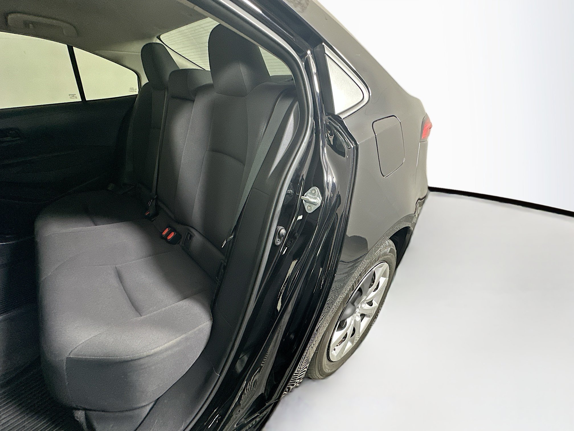 Certified Used 2025 Midnight Black Metallic Toyota LE image 25