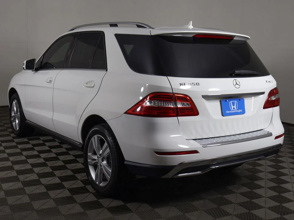 Used 2014 Polar White Mercedes-Benz ML 350 image 7