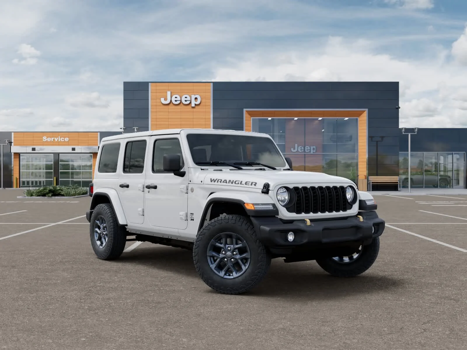 New 2026 Bright White Clearcoat Jeep 85th Anniversary image 5
