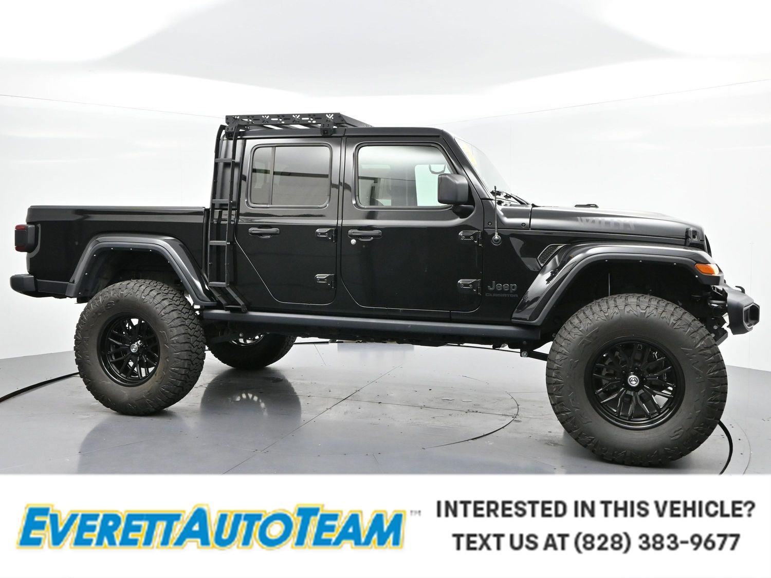 Used 2021 Black Clearcoat Jeep Willys image 1