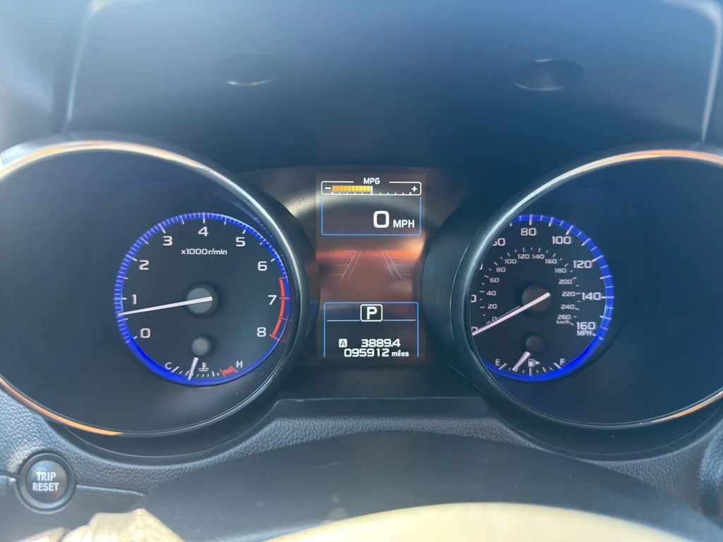 Used 2017 Lapis Blue Pearl Subaru Touring image 12
