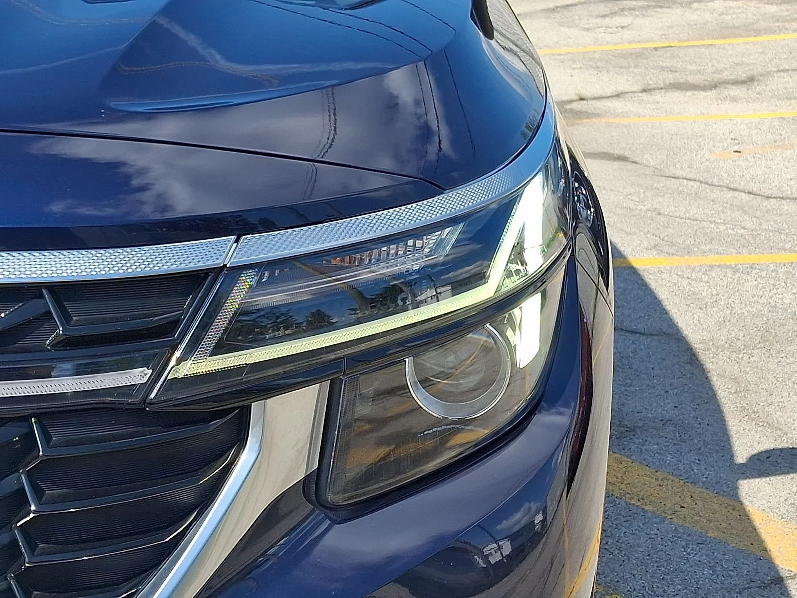 Certified Used 2024 Blue Kia EX image 9