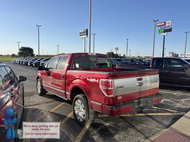Used 2014 Ruby Red Metallic Ford Platinum image 3