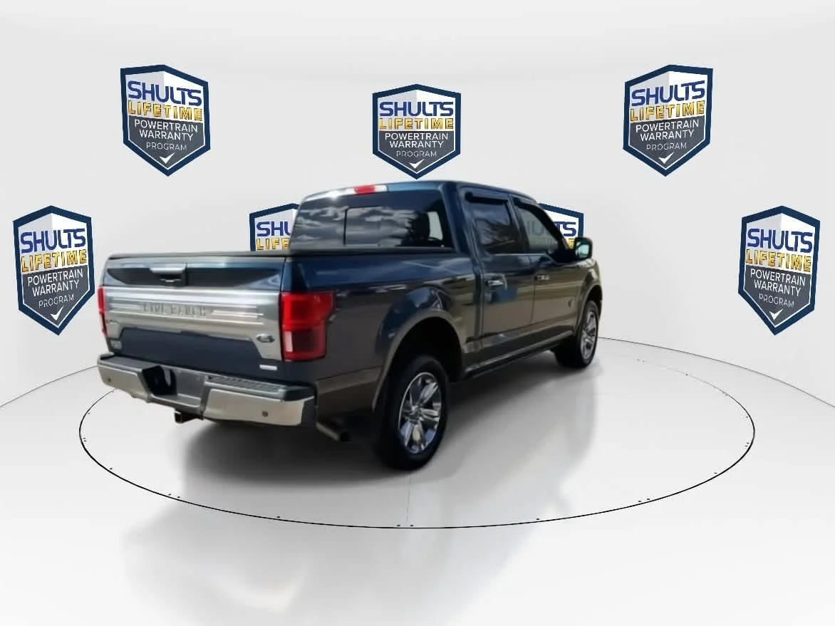 Used 2020 Blue Jeans/Stone Gray Ford King Ranch image 8