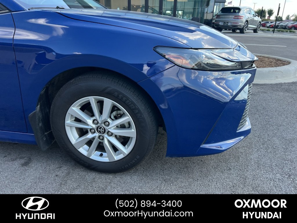 Used 2025 Reservoir Blue Toyota LE image 3
