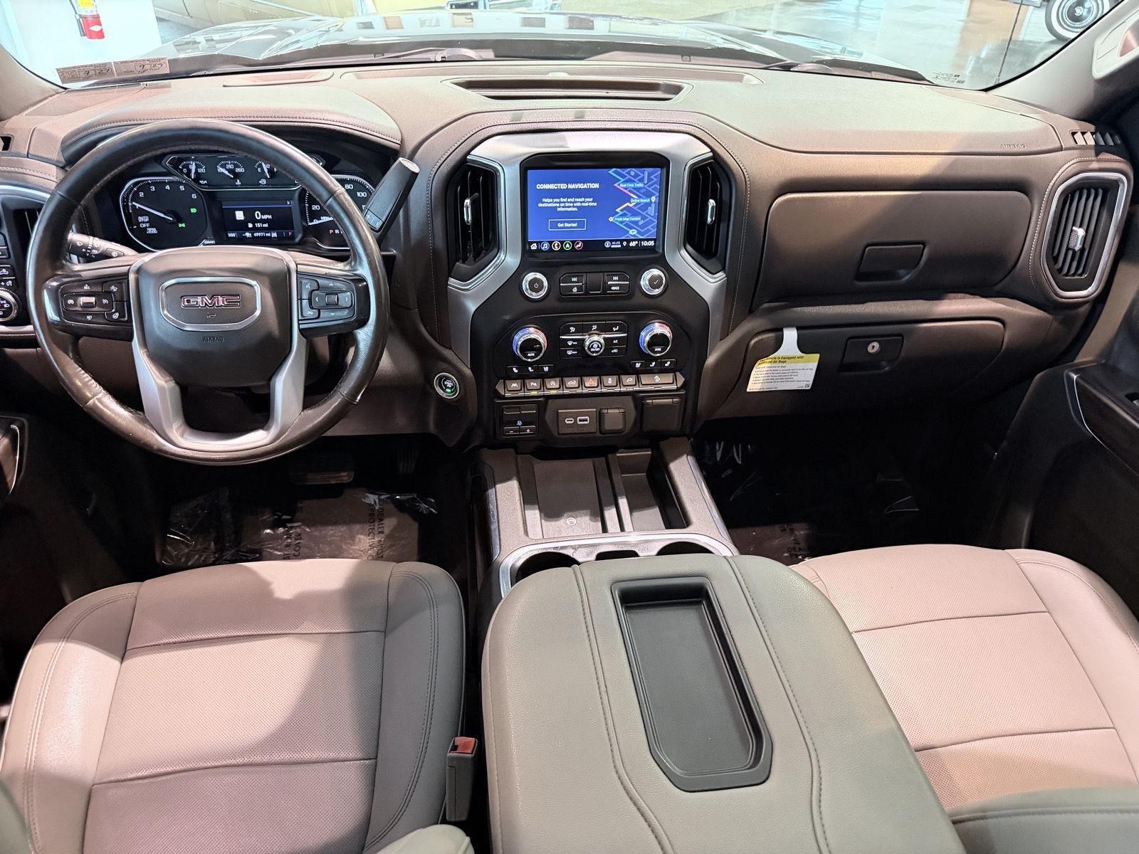 Used 2021 ONYX BLACK GMC SLT image 42