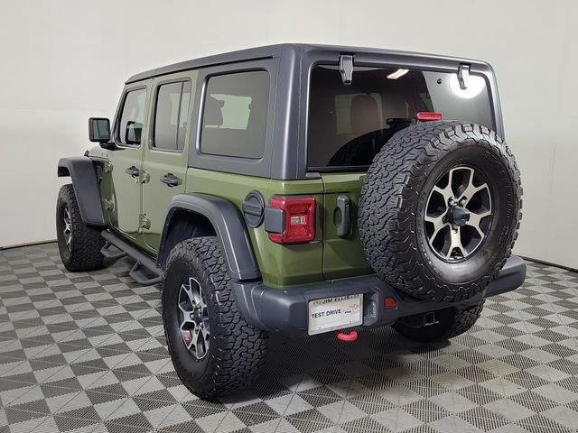 Used 2020 Sarge Green Clearcoat Jeep Rubicon image 6