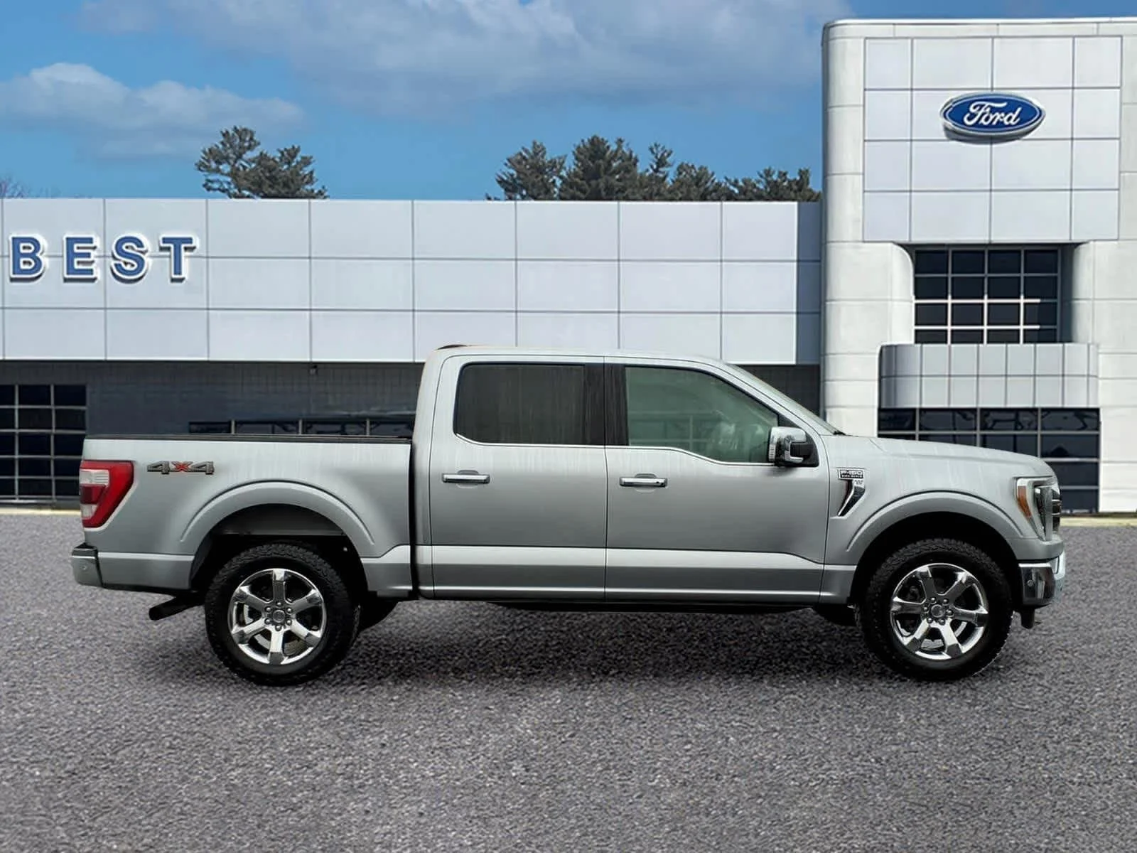 Used 2021 Iconic Silver Ford King Ranch image 8