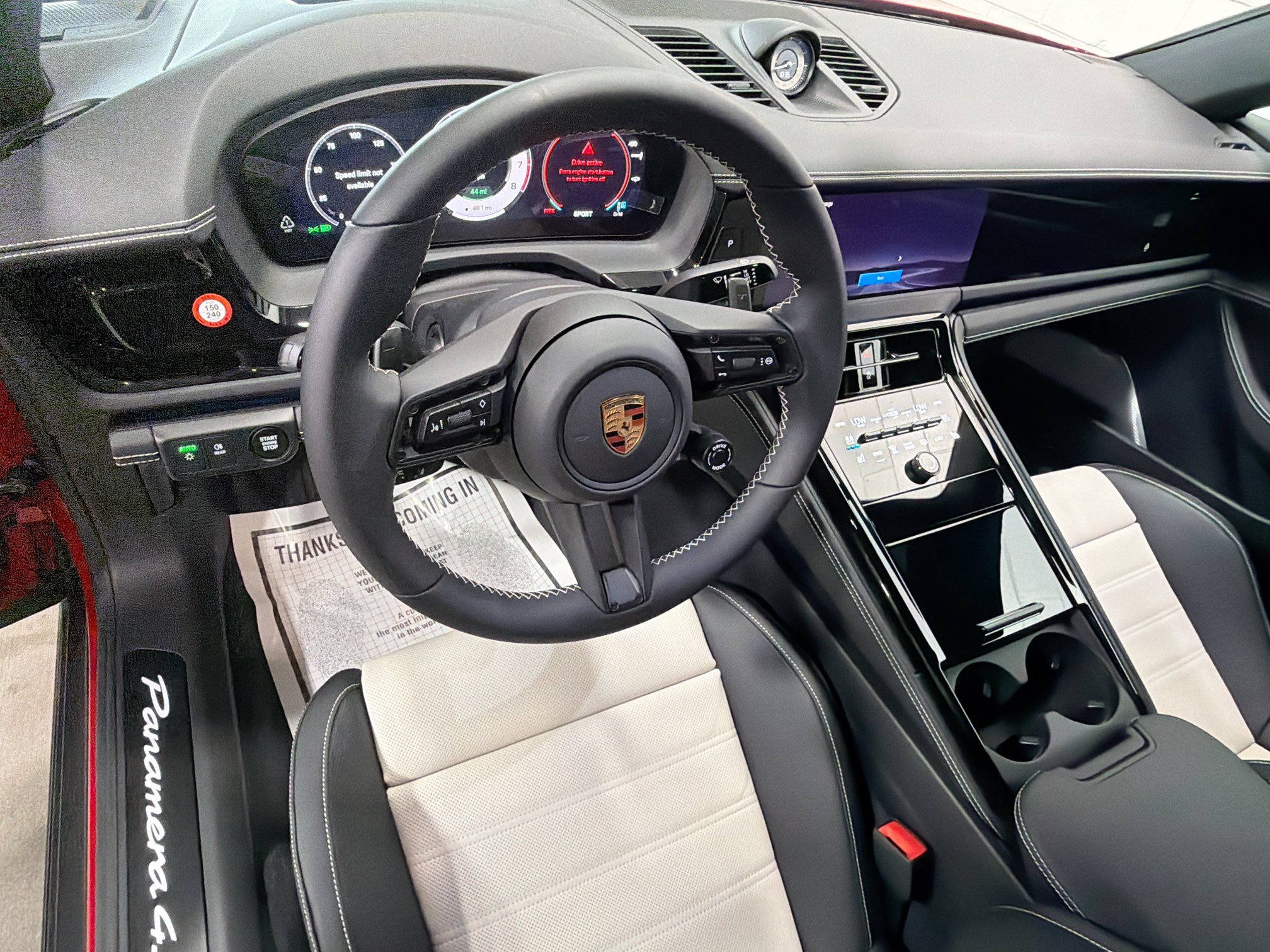 New 2026 Carmine Red Porsche 4S E-Hybrid image 4