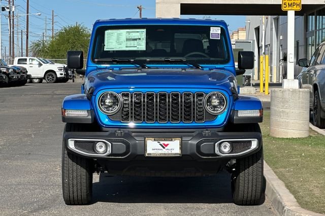 New 2026 Hydro Blue Pearlcoat Jeep Sahara image 8