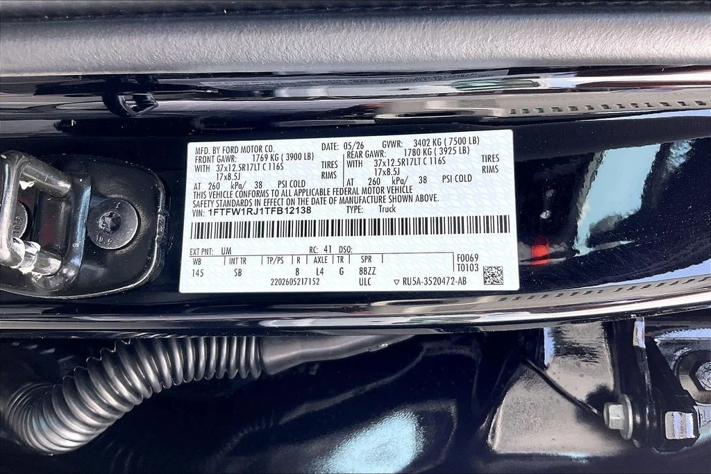 New 2026 Agate Black Metallic Ford Raptor® image 33