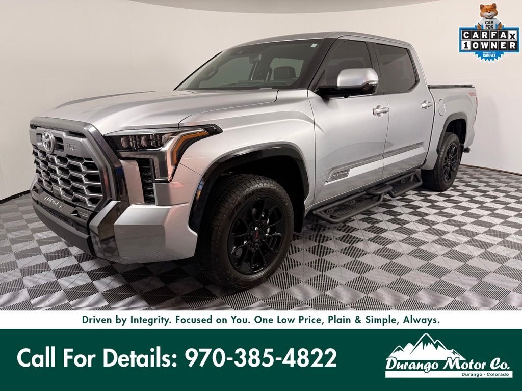 Used 2025 Celestial Silver Metallic Toyota Platinum image 1