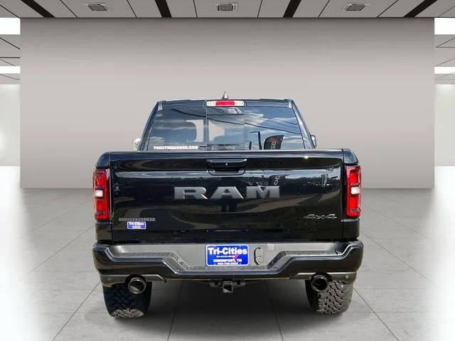 New 2026 Diamond Black Crystal Pearl-Coat Exterior Paint RAM Big Horn/Lone Star image 5