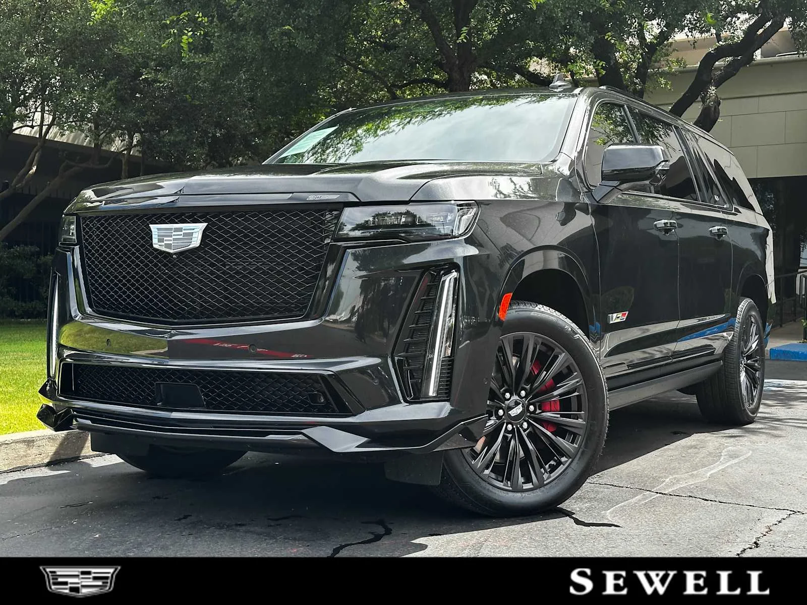 Used 2024 Black Diamond Tricoat Cadillac V-Series image 1