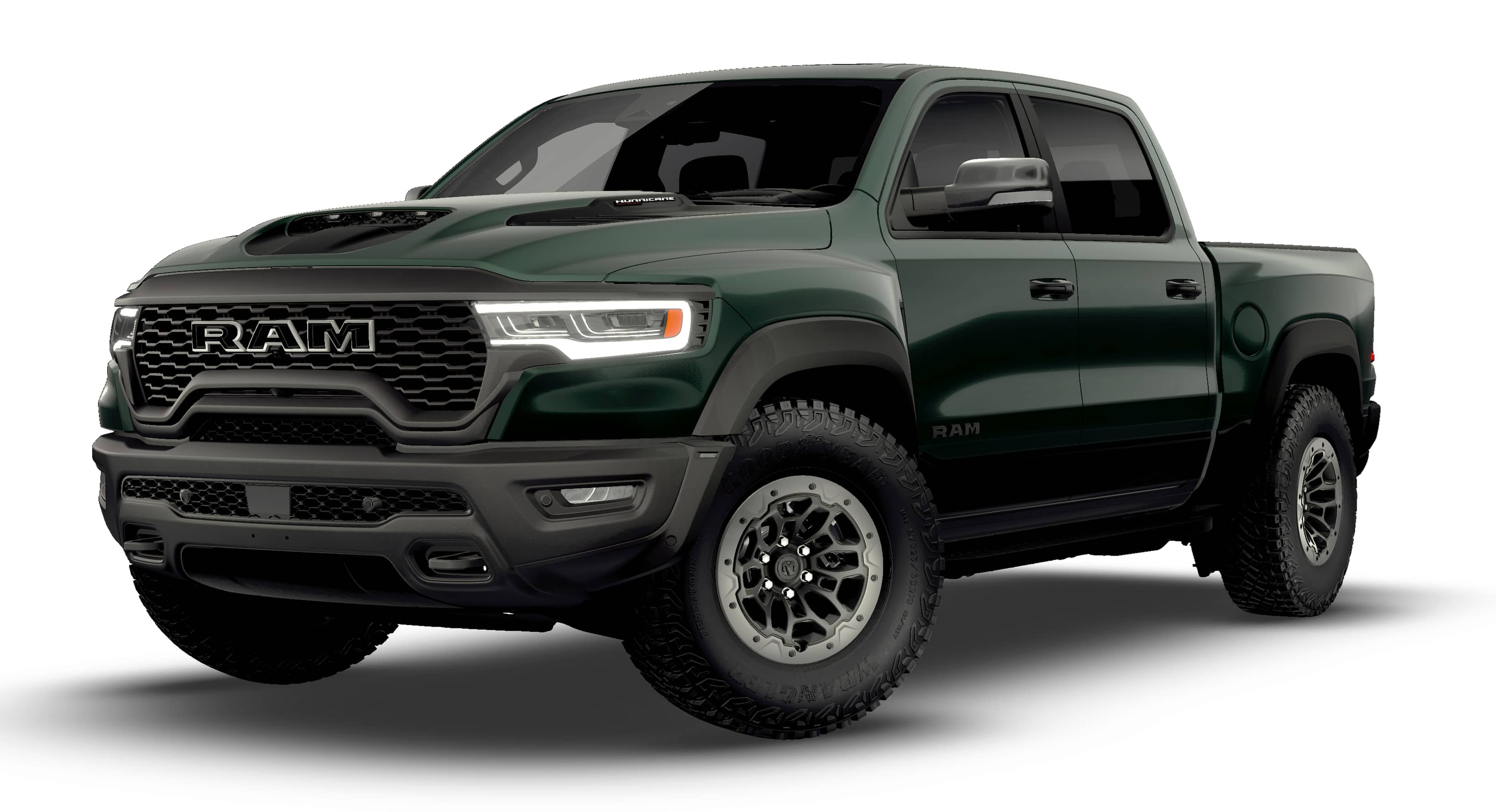 New 2026 Serrano-Green Metallic Exterior Paint RAM RHO image 13