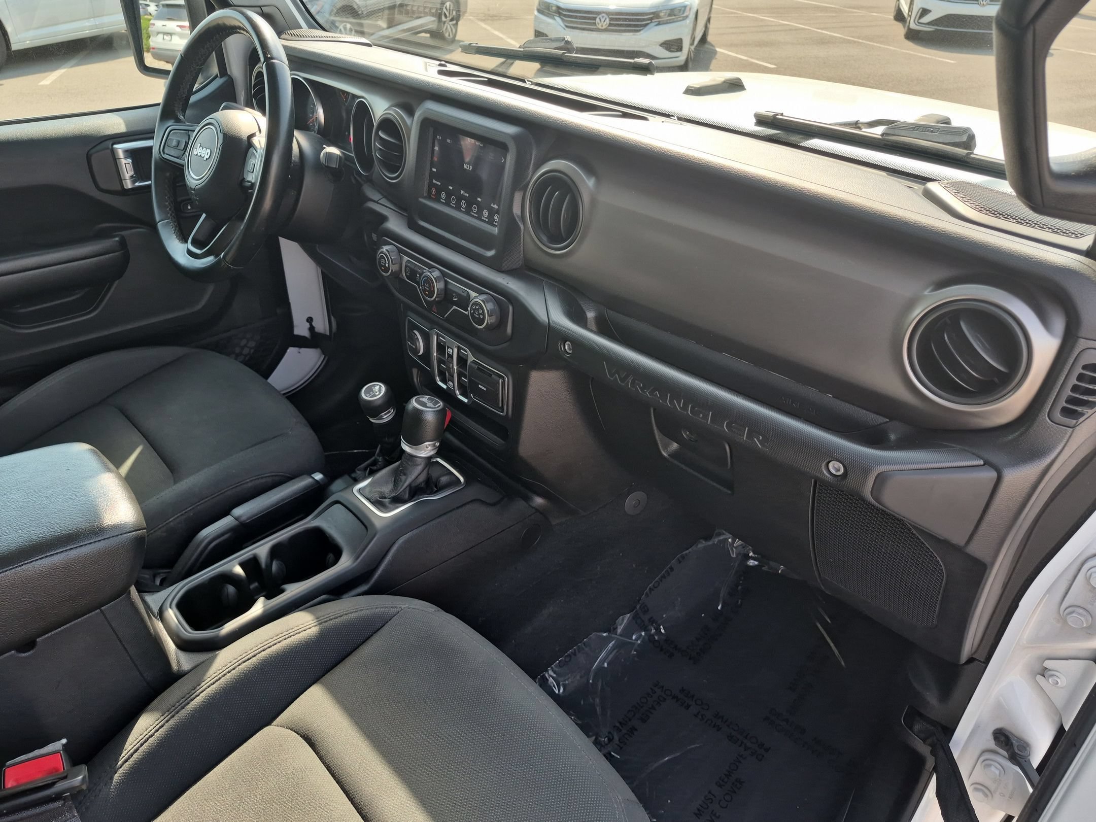 Used 2020 Bright White Clearcoat Jeep Sport S image 31