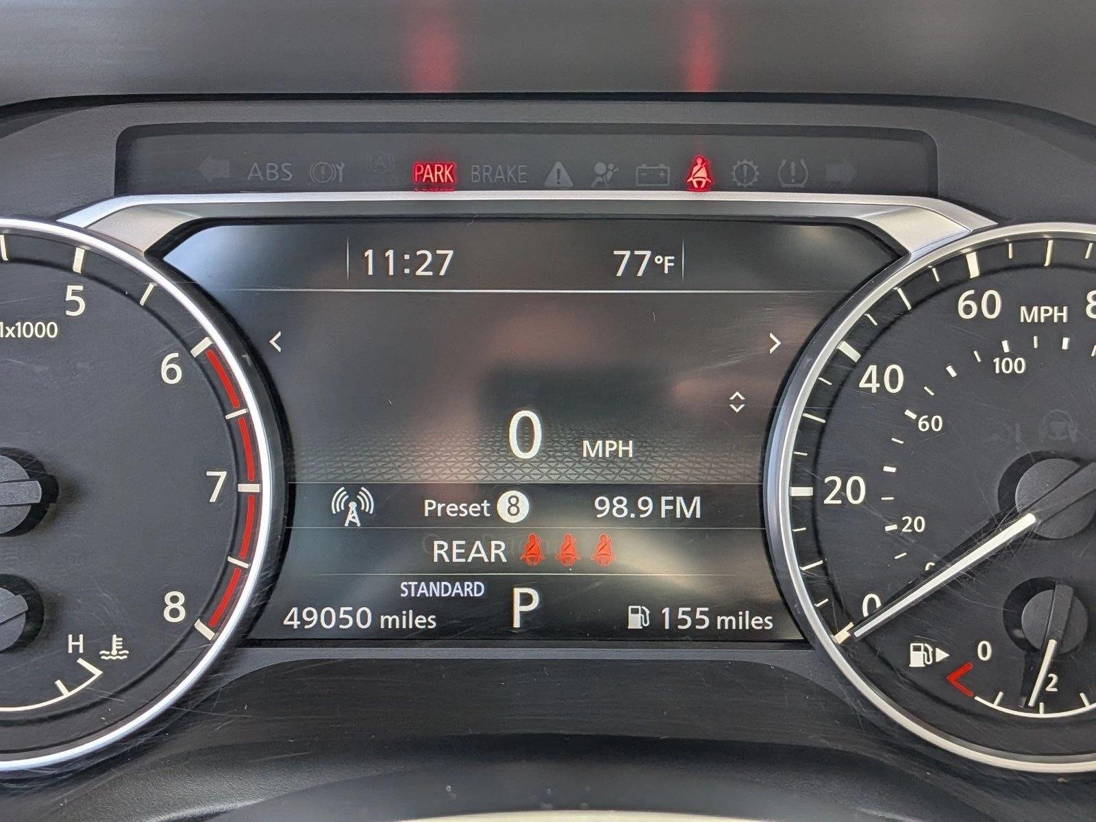 Used 2022 Super Black Nissan SL image 11