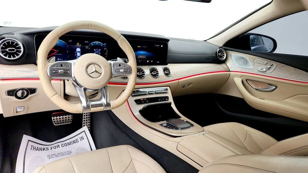 Used 2021 Selenite Grey Metallic Mercedes-Benz AMG® CLS 53 4MATIC+ Coupe w/ Nappa Leather & Driver Assist Pkg image 12