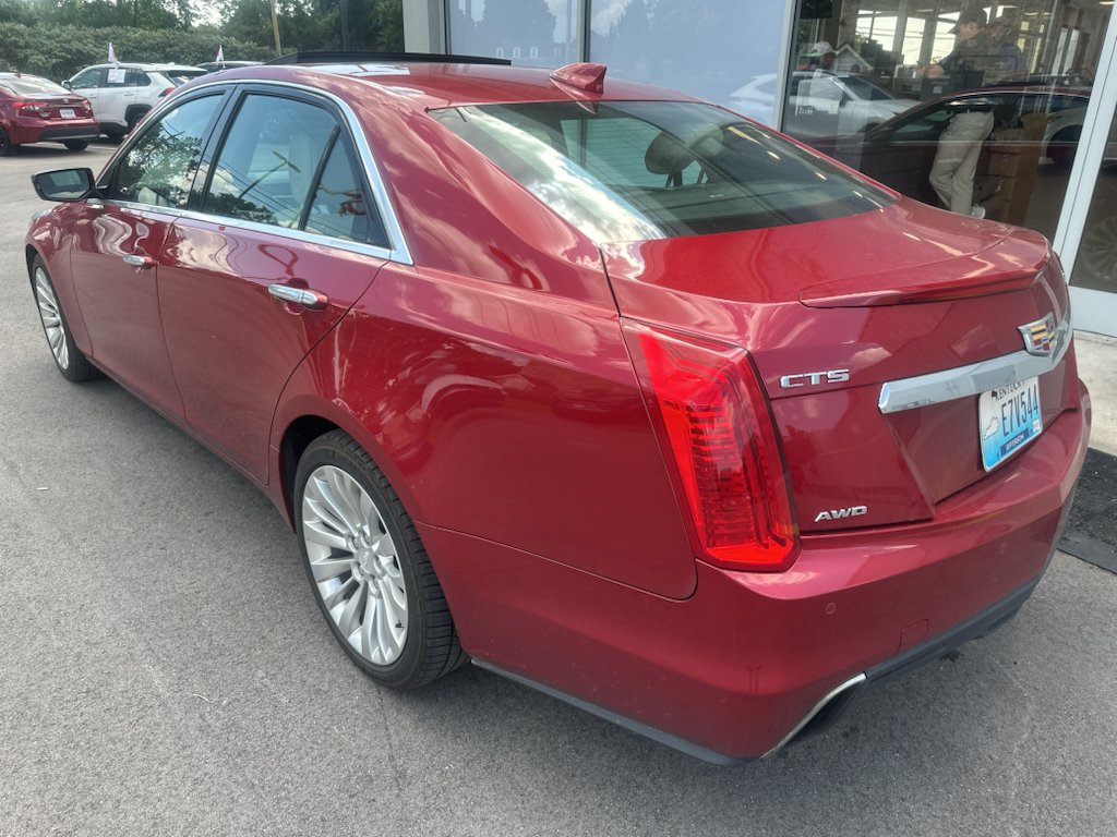 Used 2018 Red Obsession Tintcoat Cadillac Luxury AWD image 3