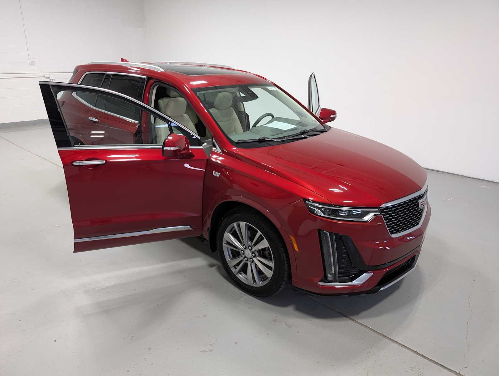 Used 2024 Radiant Red Tintcoat Cadillac AWD Premium Luxury image 16