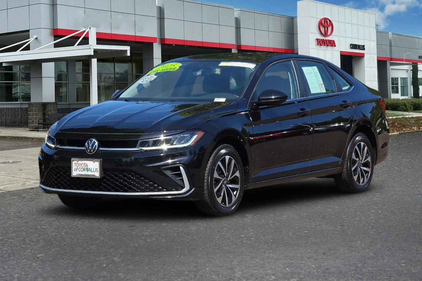 Used 2025 Deep Black Pearl Volkswagen S image 8