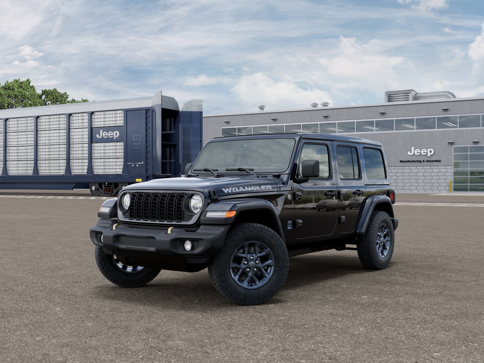 New 2026 Black Clear-Coat Exterior Paint Jeep 85th Anniversary Edition image 27