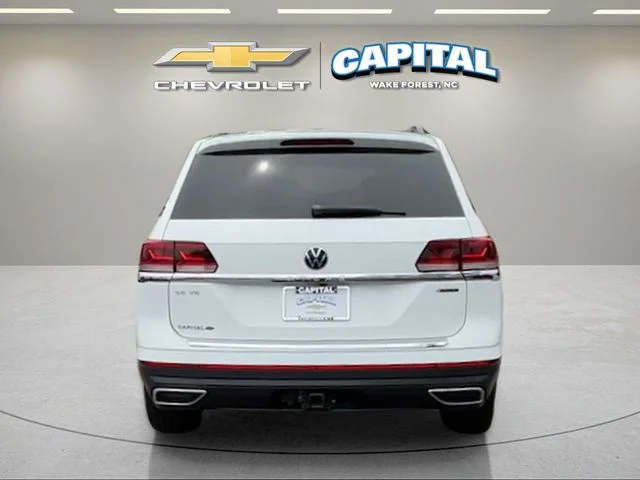 Used 2023 White Volkswagen 3.6L V6 SE w/Technology image 4