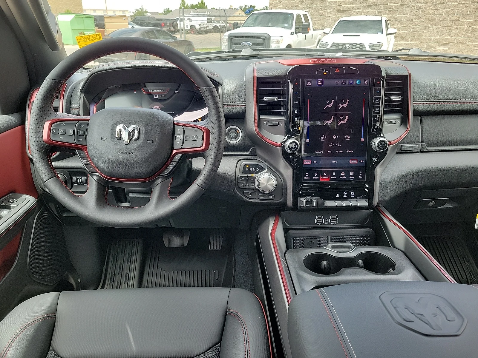 New 2026 PW7 Bright Whit Ram REBEL CREW CAB 4X4 5
