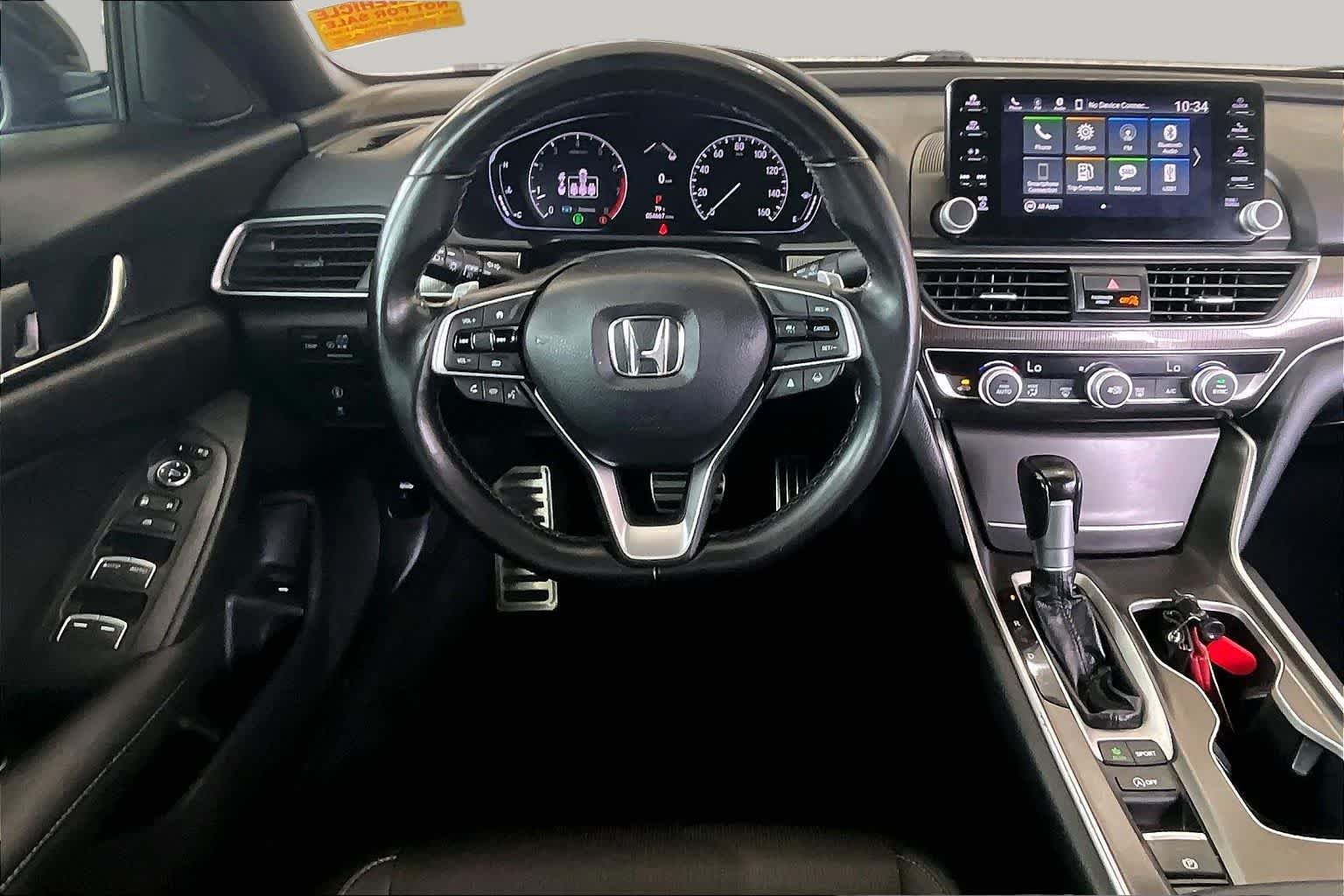 Certified Used 2021 Still Night Pearl Honda Sport image 6