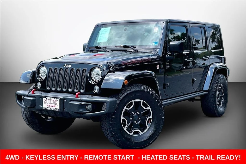 Used 2017 Black Jeep Unlimited Rubicon image 3