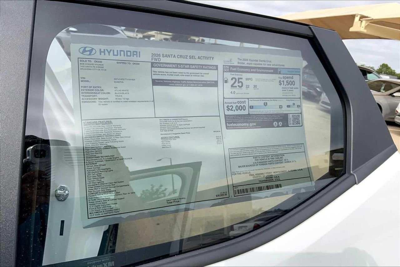 2026 Hyundai Santa Cruz SEL Activity - Photo 18