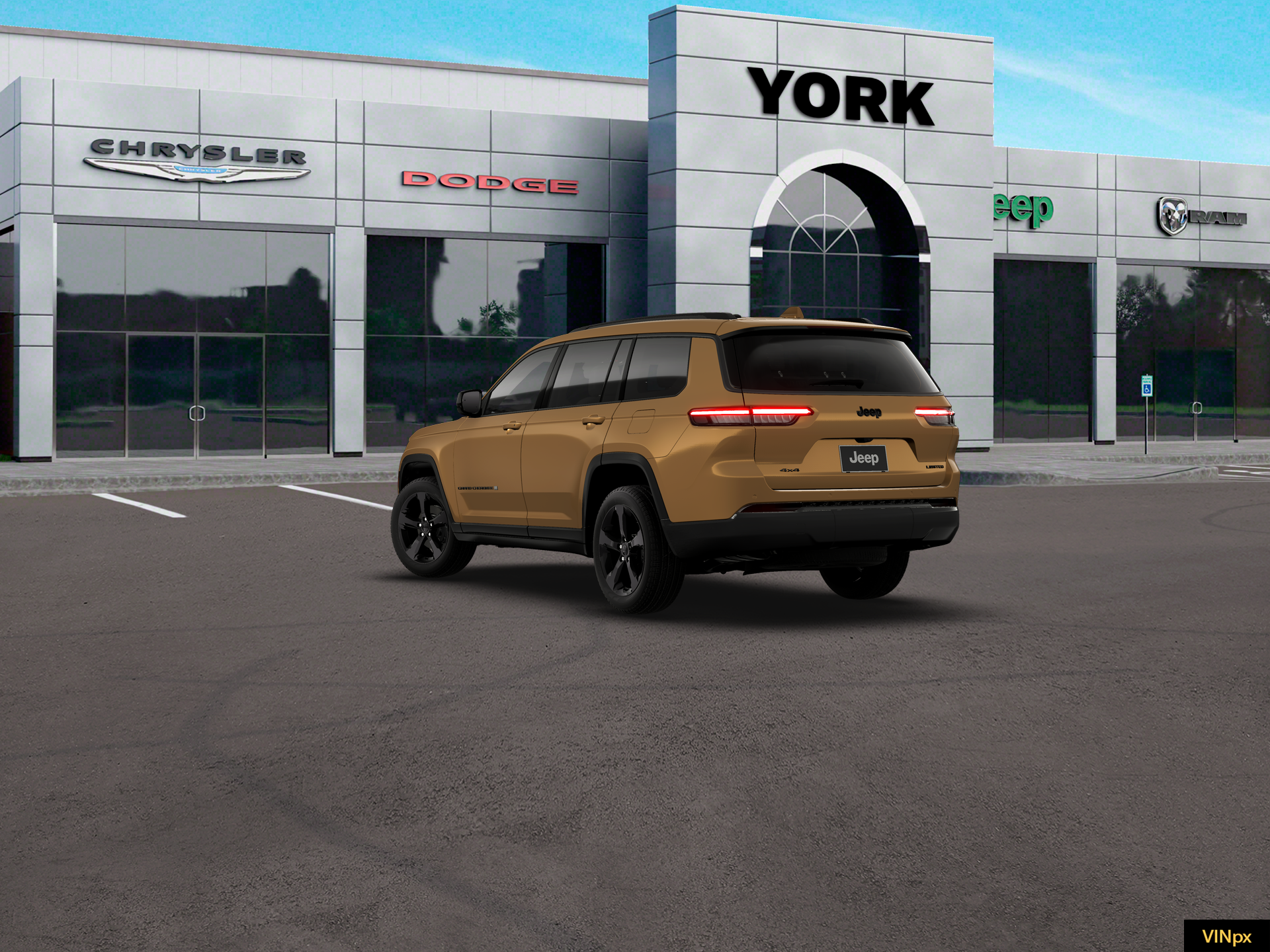 New 2026 Copper Shino Metallic Clear-Coat Exterior Paint Jeep Limited image 17