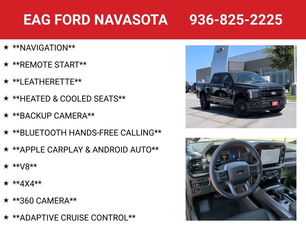 New 2026 Black Ford Lariat image 4