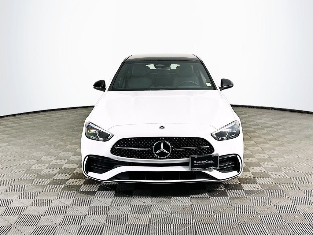 Certified Used 2024 White Mercedes-Benz C 300 image 2