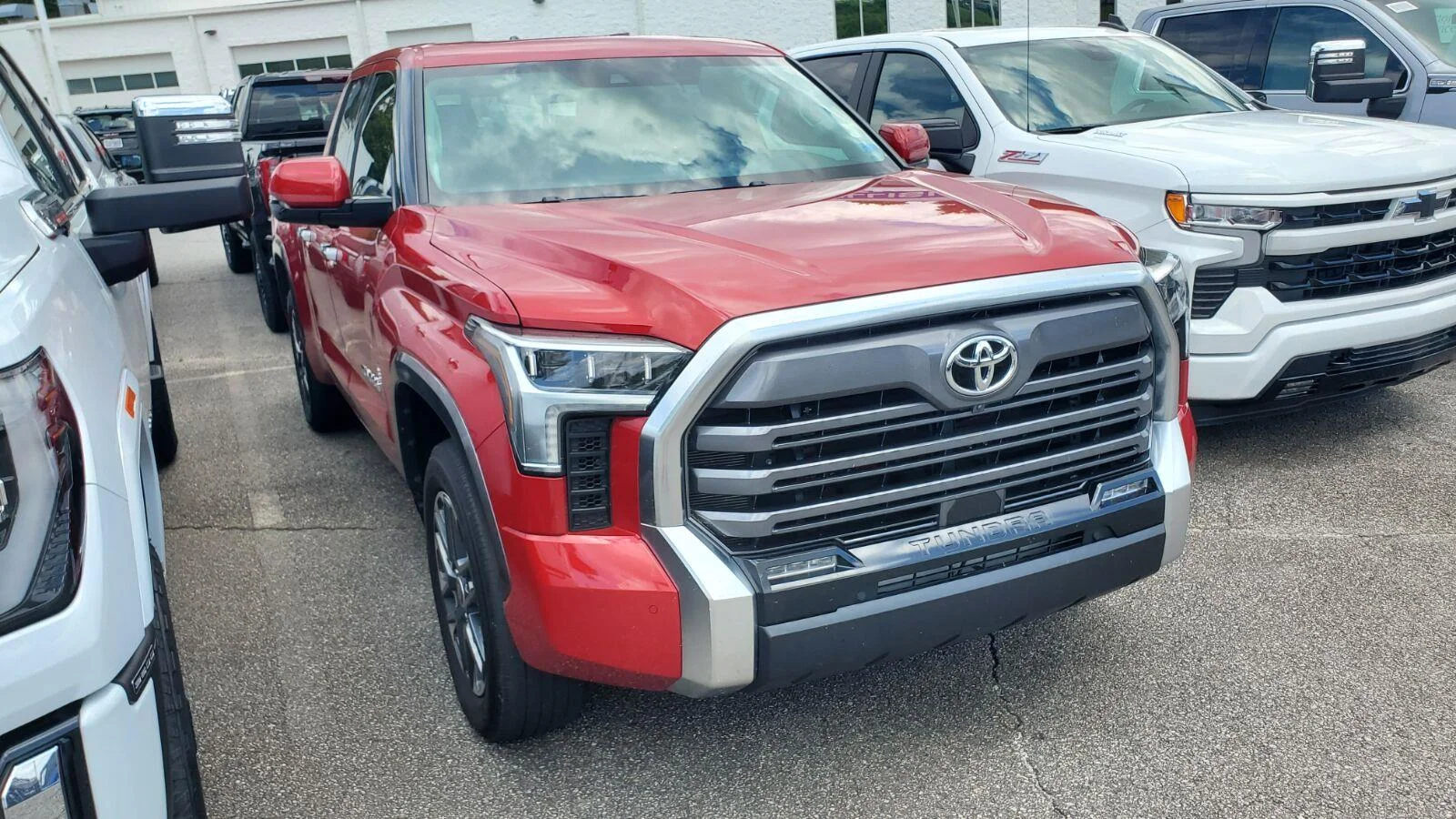 Used 2022 Supersonic Red Toyota Limited image 2