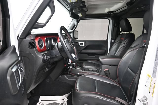 Used 2018 Bright White Clearcoat Jeep Rubicon image 10