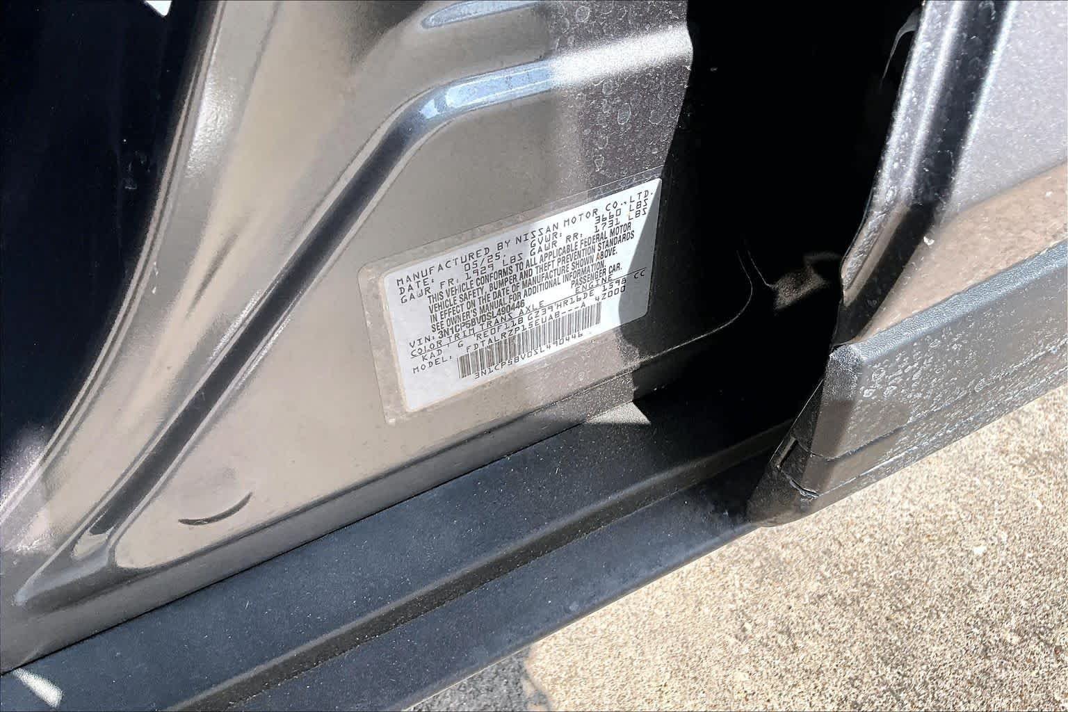 Certified Used 2025 Gun Metallic Nissan S image 33